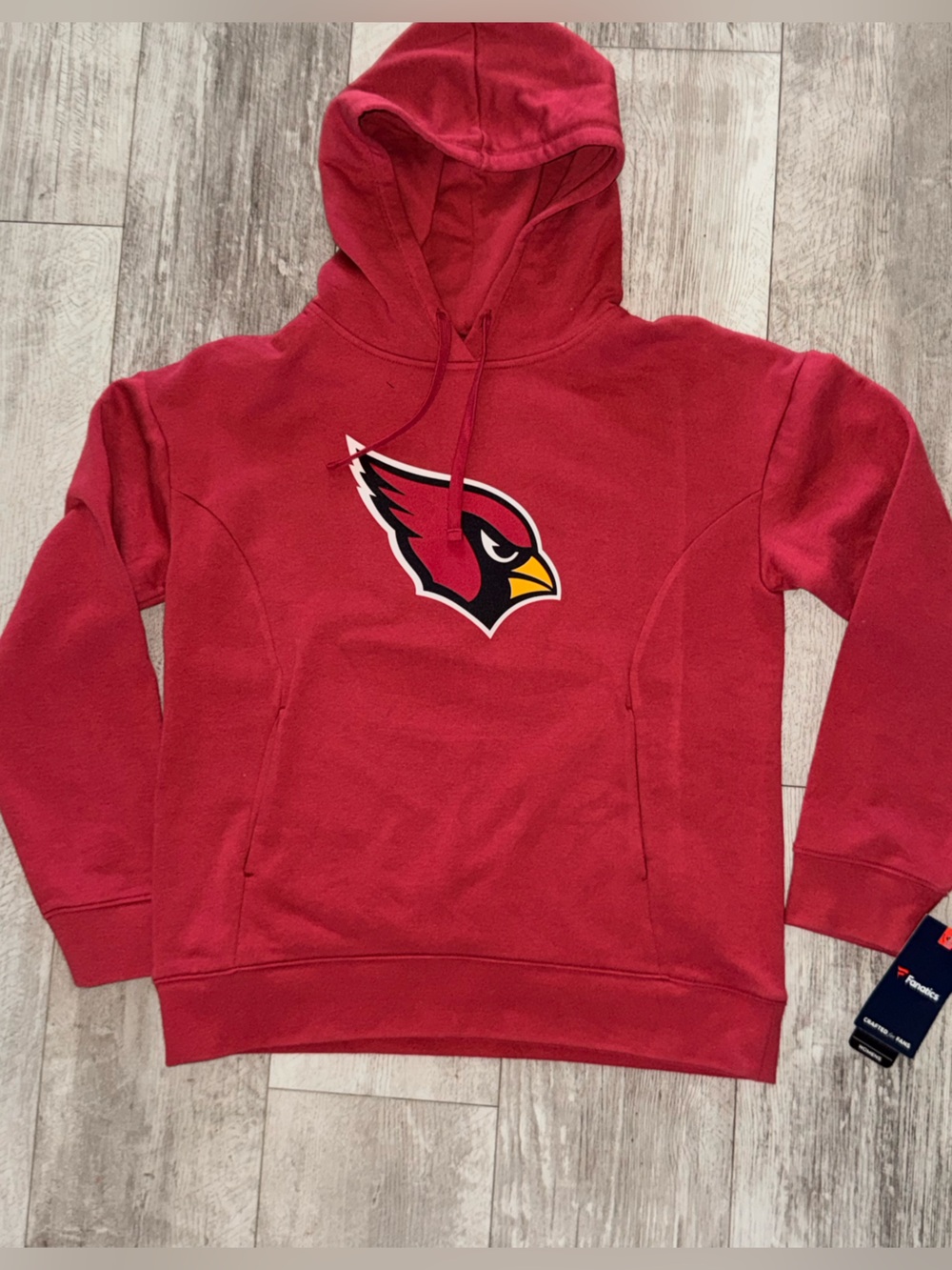 Arizona Cardinals Fanatics Women’s Hoodie size Small  NWT
